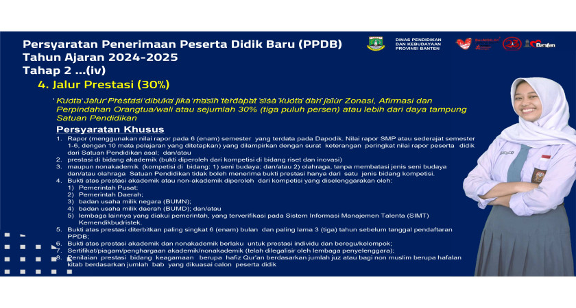 UPDATE INFORMASI SOSIALISASI PERSIAPAN PPDB 2024 TAHAP 2