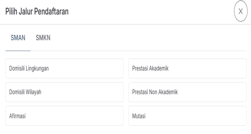 Hasil seleksi SPMB sementara Domisili Lingkungan 2026