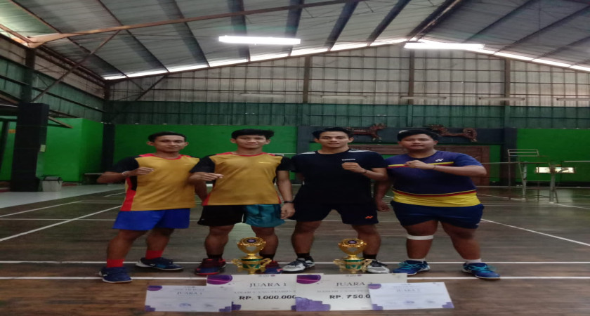 Siswa SMA N 10 Juara Bulutangkis Di Galaksi 2023 LPM Institut UIN Jakarta